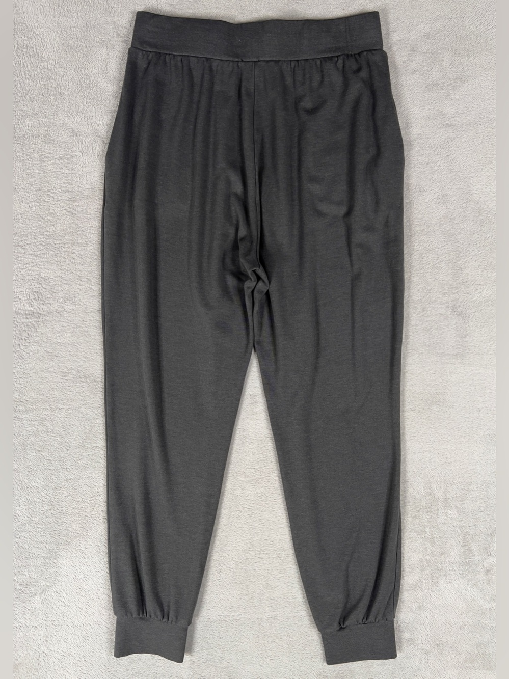 Cozy Earth Brushed Bamboo Joggers Women's Small Charcoal Lounge Pants Comfy Soft - Picture 8 of 11